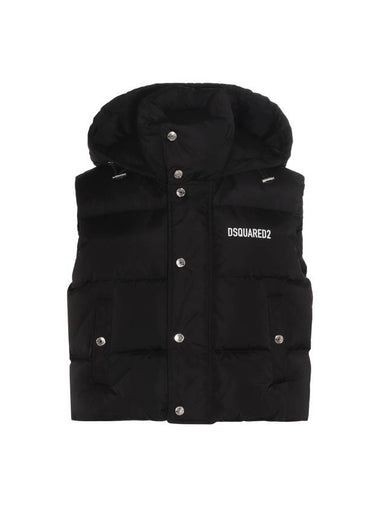 23 fw Black Puffer Vest Down Jacket S75FB0155S53817900 B0480371941 - DSQUARED2 - BALAAN 1