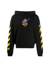 Men's Free Spirit Wizard Hoodie Black - OFF WHITE - BALAAN 1