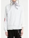 NX Asymmetry Sweatshirts Melange Grey - YOUCHE PRET A PORTER - BALAAN 5