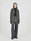 Modal Knit Zip up Cardigan Green - CHANCE'S NOI - BALAAN 2