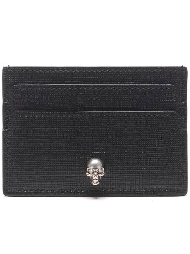 Skull Card Wallet Black - ALEXANDER MCQUEEN - BALAAN 2