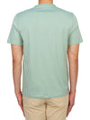 Precise Luxe Cotton Jersey Short Sleeve T-Shirt Blue Surf - THEORY - BALAAN 5