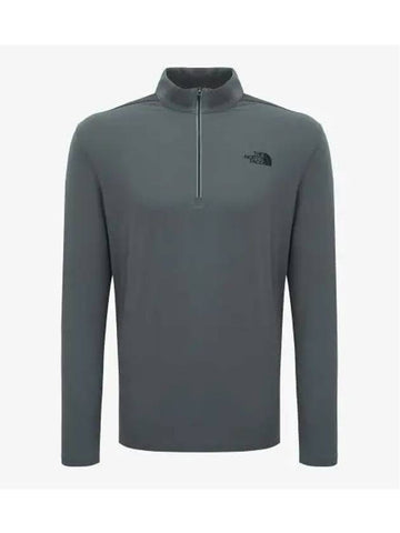 The North Face NT7LQ00C Men s Ice Day Long Sleeve Zip Tee - THE NORTH FACE - BALAAN 1