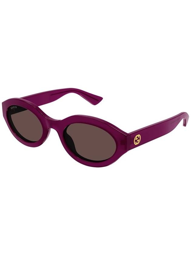 Sunglasses GG1579S 004 FUCHSIA FUCHSIA BROWN - GUCCI - BALAAN 3