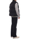 High Neck Padded Vest Black - STONE ISLAND - BALAAN 7