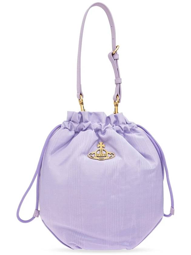 Bucket Shoulder Bag Purple - VIVIENNE WESTWOOD - BALAAN 4