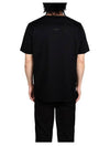 Shadow Project Logo Short Sleeve T-Shirt Black - STONE ISLAND - BALAAN 5