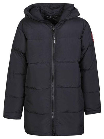 Lawrence Padded Parka Black - CANADA GOOSE - BALAAN 1