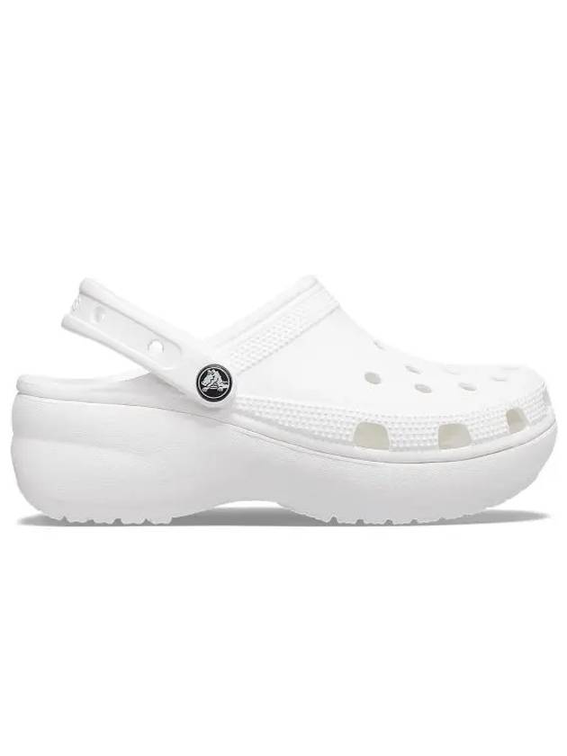 Classic Platform Clog Sandals White - CROCS - BALAAN 2