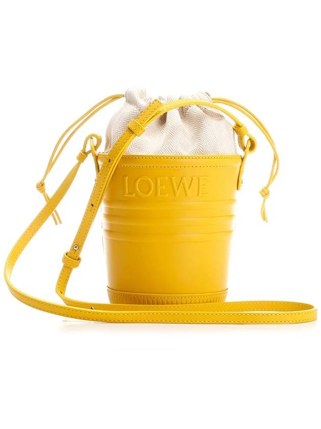 Jardinier Pocket Shoulder Bag Yellow - LOEWE - BALAAN 4