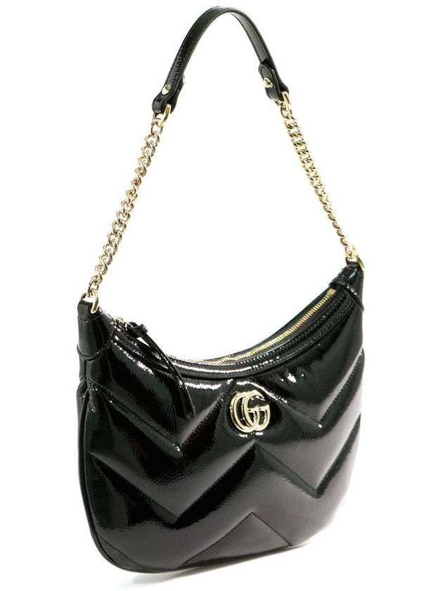 GG Marmont Small Shoulder Bag Black - GUCCI - BALAAN 3