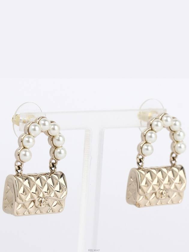 Classic bag pearl drop earrings 72722 - CHANEL - BALAAN 2