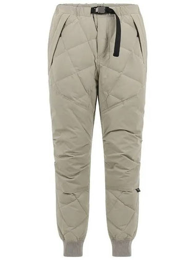 Cordura Nylon Mix Down Track Pants Beige - OFFGRID - BALAAN 1