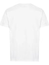 Block Logo Printing Short Sleeve T-Shirt White - STONE ISLAND - BALAAN 4