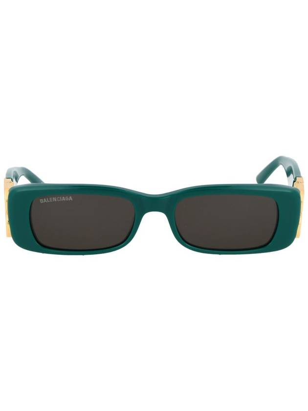 Eyewear Logo Decorated Rectangular Frame Sunglasses BB0096S - BALENCIAGA - BALAAN 2