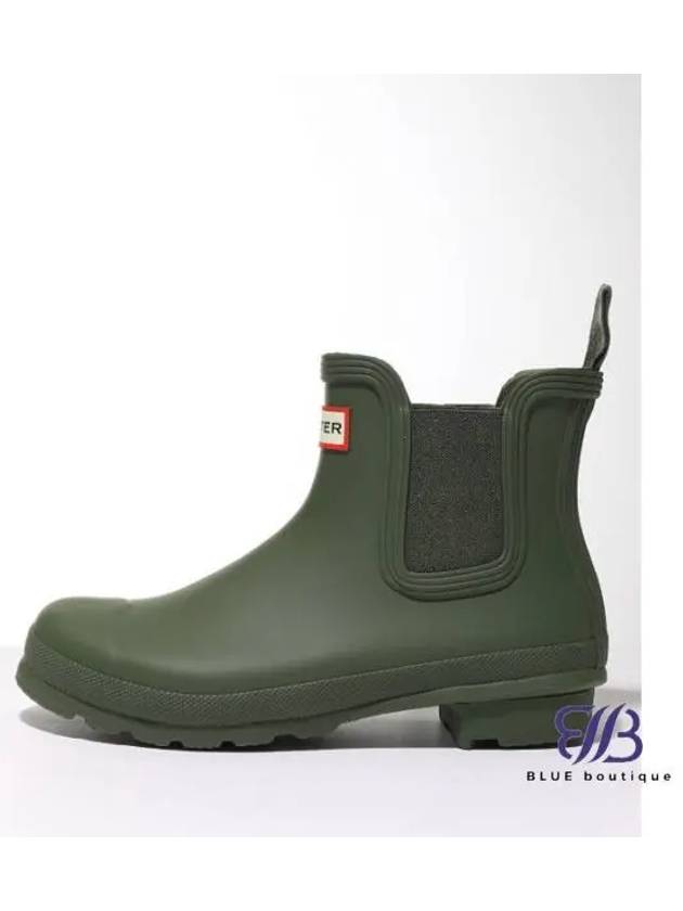 Original Short Chelsea Rain Boots Olive Leaf - HUNTER - BALAAN 2