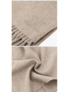 Max Mara Logo Embroidered Scarf Edge - MAX MARA - BALAAN 4