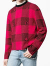 Damier Wool Crew Neck 1AFXKG - LOUIS VUITTON - BALAAN 4