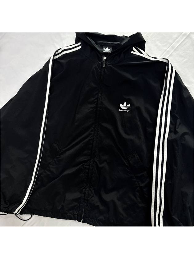 L x Adidas Valdidas Poplin Windbreaker Hooded Zip up Jacket - BALENCIAGA - BALAAN 6