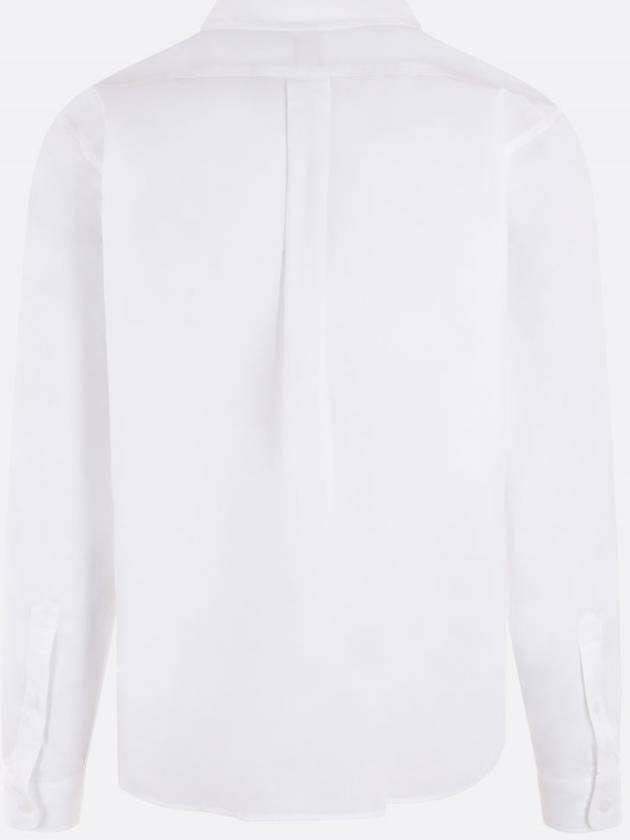 Boke Flower Crest Long Sleeve Shirt White - KENZO - BALAAN 3