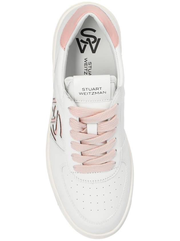 Stuart Weitzman ‘Courtside’ Sneakers, Women's, White - STUART WEITZMAN - BALAAN 6