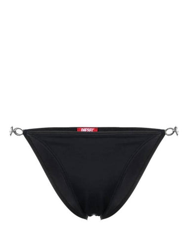 D Logo Bikini Briefs Black - DIESEL - BALAAN 1