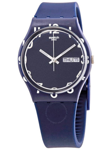 Swatch Over Blue Quartz Blue Dial Unisex Watch GN726 - SWATCH - BALAAN 1