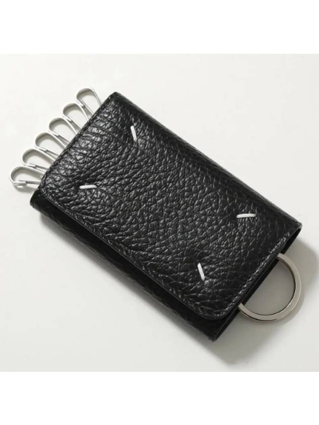 Four Stitch Key Holder Black - MAISON MARGIELA - BALAAN 2