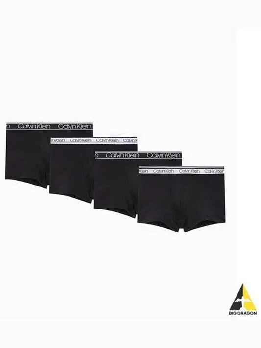 UNDERWEAR Men s Waistband Cotton Stretch Variety 4PK Trunk NP2427OUB1 - CALVIN KLEIN - BALAAN 1