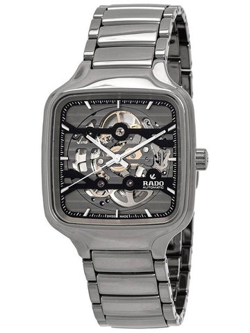 Rado True Square Automatic Skeleton Dial Unisex Watch R27125152 - RADO - BALAAN 1