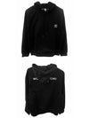 W241TS37736B Flower Back Logo Hooded Sweatshirt Black Men's TShirt TTA - WOOYOUNGMI - BALAAN 4