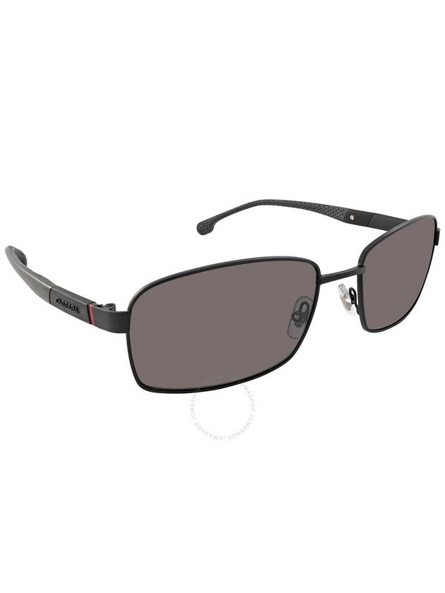 Carrera Polarized Grey Rectangular Men's Sunglasses CARRERA 8037/S 0003/M9 58 - CARRERA - BALAAN 2