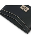 Bou Card Wallet Black - GANNI - BALAAN 5