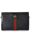 Ophidia Chain Shoulder Bag Black - GUCCI - BALAAN 5