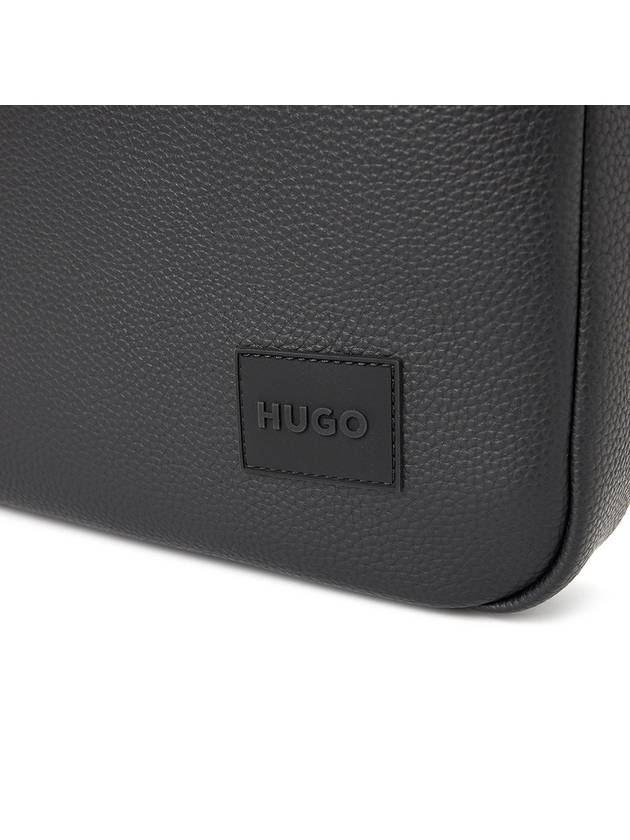 Strap Leather Brief Case Black - HUGO BOSS - BALAAN 8