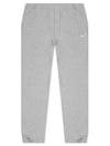 Men's Solo Swoosh Fleece Track Pants Grey - NIKE - BALAAN 2