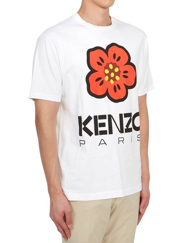 Balk Flower Men s Short Sleeve T Shirt 5TS445 4SO 01 235 - KENZO - BALAAN 3