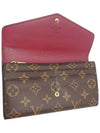 Women s M62234 Monogram Canvas Sarah Wallet Long - LOUIS VUITTON - BALAAN 9