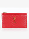 bill pouch gold plated red - SAINT LAURENT - BALAAN 1