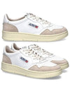 Medalist Suede Low Top Sneakers White - AUTRY - BALAAN 2