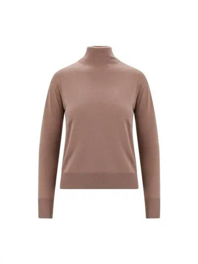 Wool Knit Top Brown - S MAX MARA - BALAAN 2