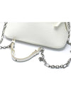 5AC Chain Micro Tote Bag White - MAISON MARGIELA - BALAAN.