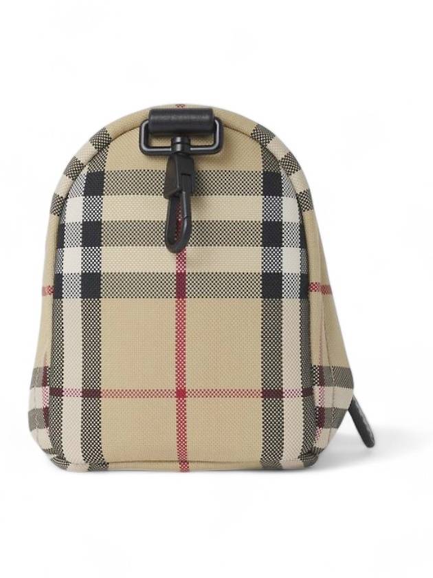 Check Backpack Charm Key Holder Beige - BURBERRY - BALAAN 5