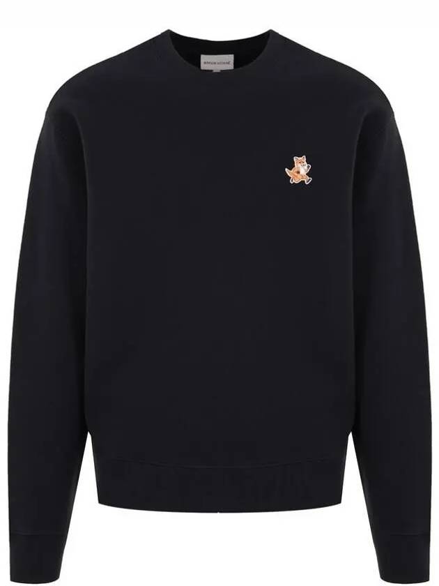 Fox Cotton Sweatshirt Black - MAISON KITSUNE - BALAAN 2