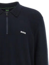 Men's Lite Cotton Polo Shirt Navy - HUGO BOSS - BALAAN 4