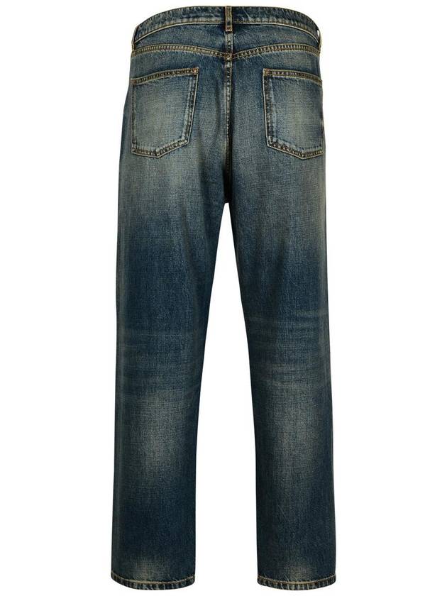 Etro Blue Cotton Jeans - ETRO - BALAAN 3