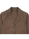 Couture Workwear Jacket Brown - DIOR - BALAAN 8