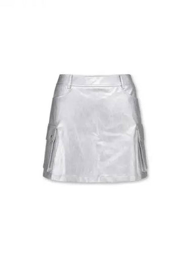 Golf Women s Metallic Skirt WWKCA24604SVX Domestic Product GQ0Z24082636387 - WAAC - BALAAN 1