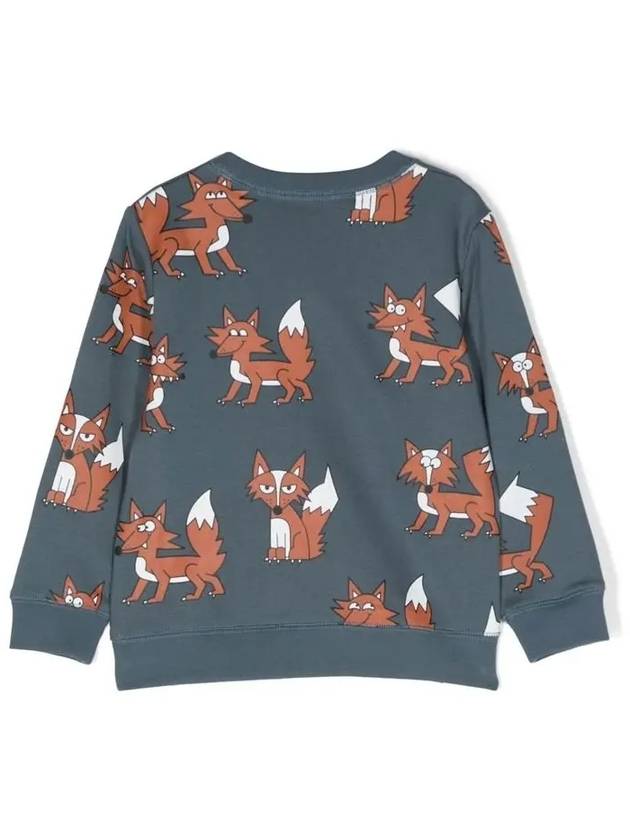 Kids Fox Sweatshirt 8R4P10 Z0604 619MC - STELLA MCCARTNEY - BALAAN 3