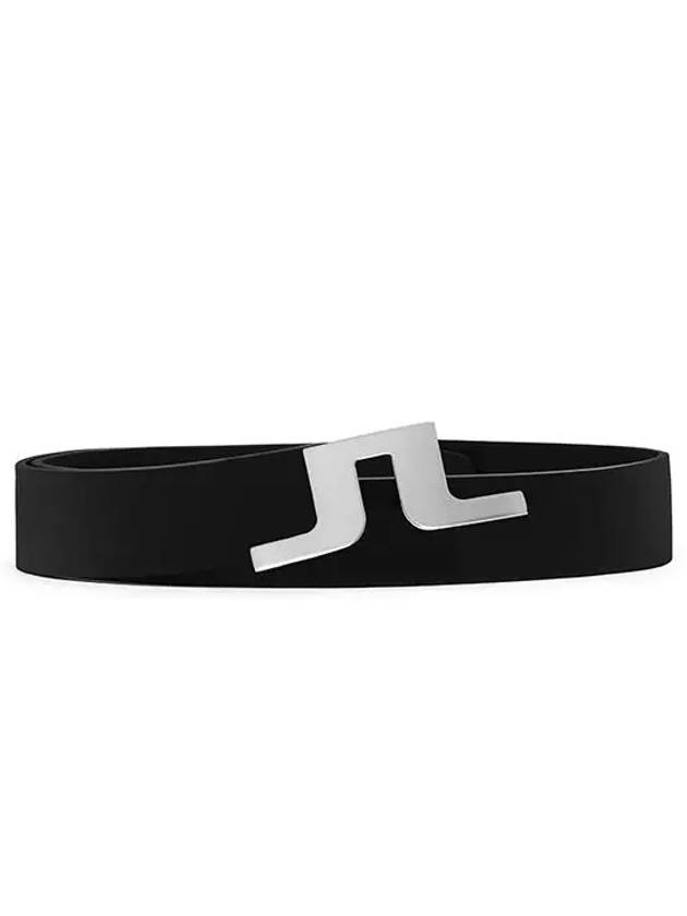 Bridger Leather Belt Black - J.LINDEBERG - BALAAN 4